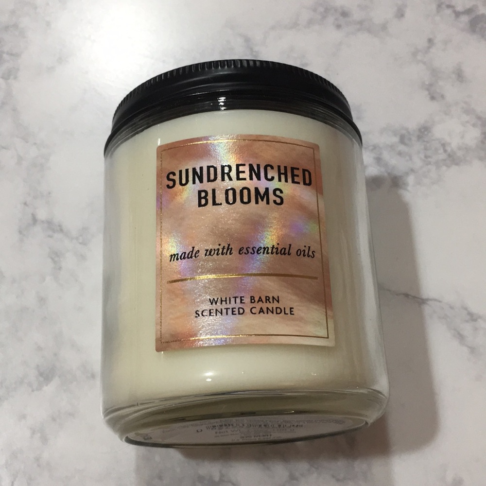 Bath & Body Works Sundrenched Blooms 1-Wick Candle